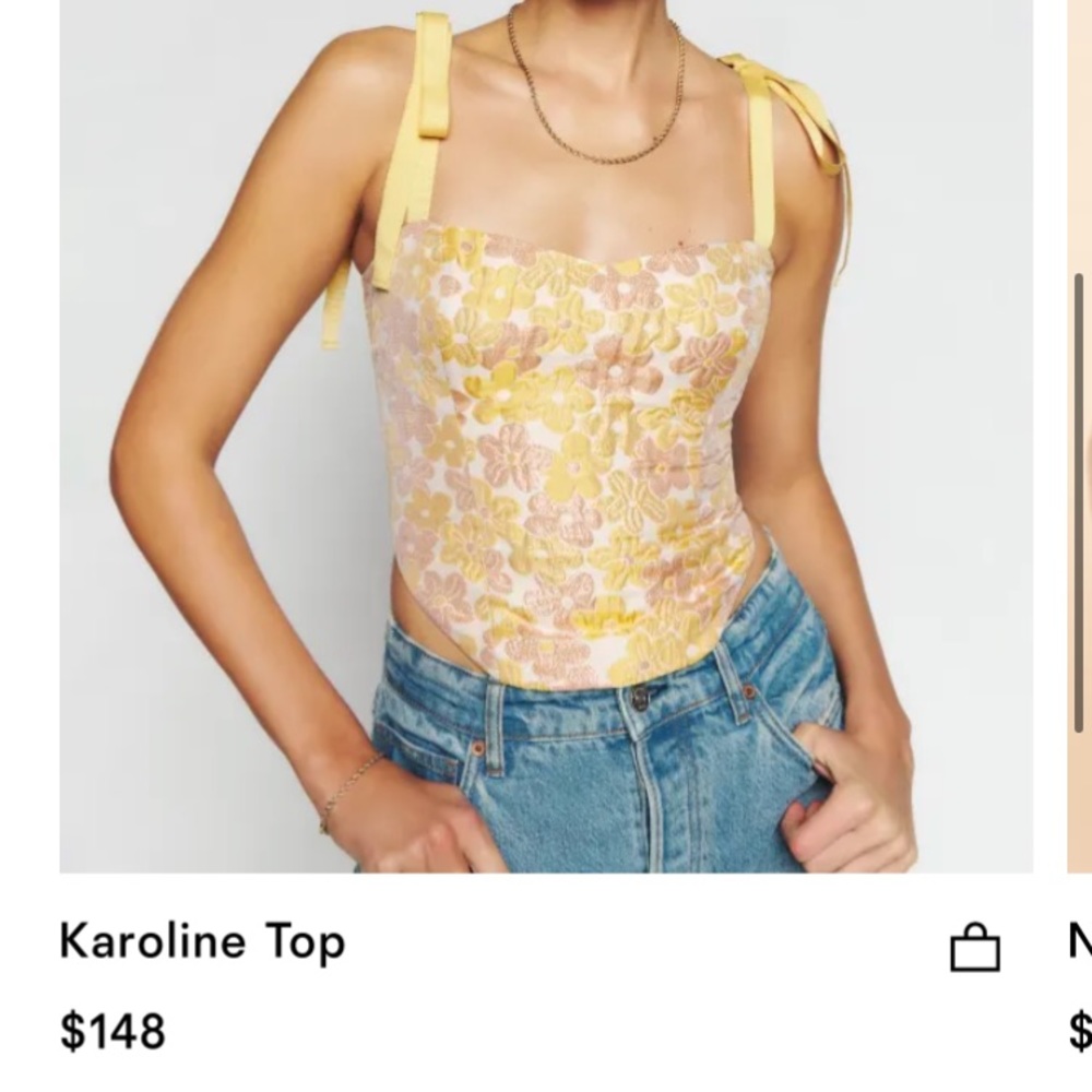 ISO Reformation Karoline top